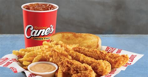 Raising Cane's Chicken Fingers .